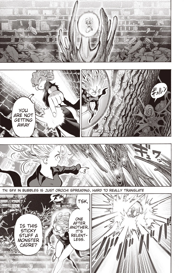 One Punch Man Manga Chapter 128 page 6 - Invasive Touch