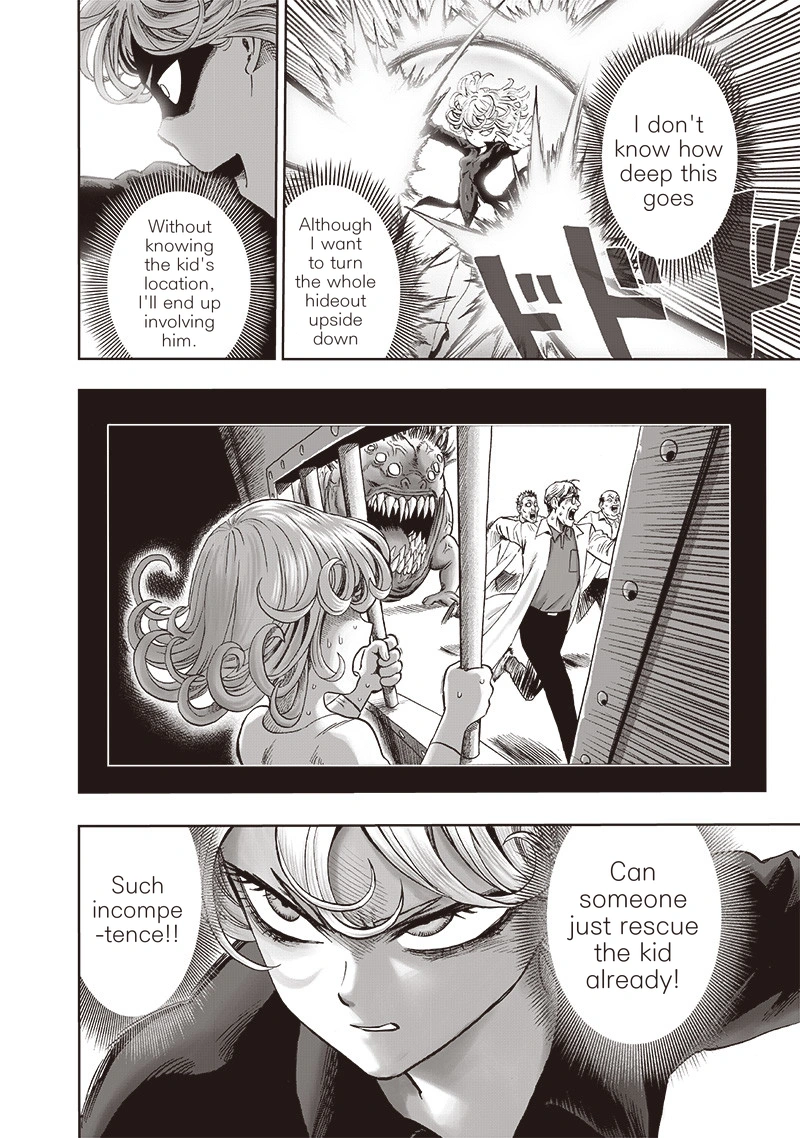 One Punch Man Manga Chapter 128 page 7 - Invasive Touch