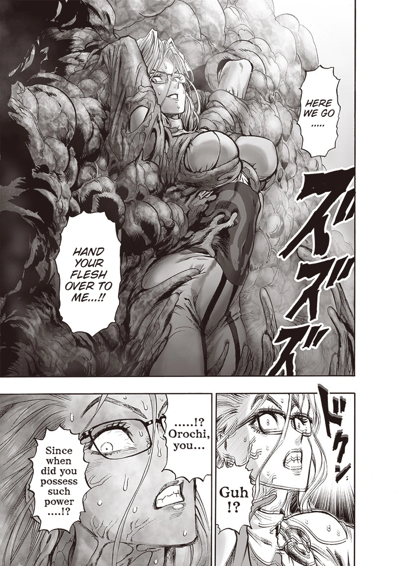 One Punch Man Manga Chapter 128 page 8 - Invasive Touch