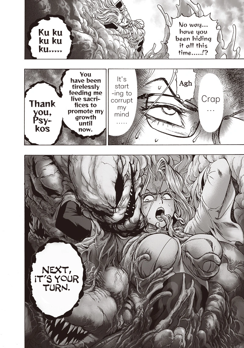 One Punch Man Manga Chapter 128 page 9 - Invasive Touch