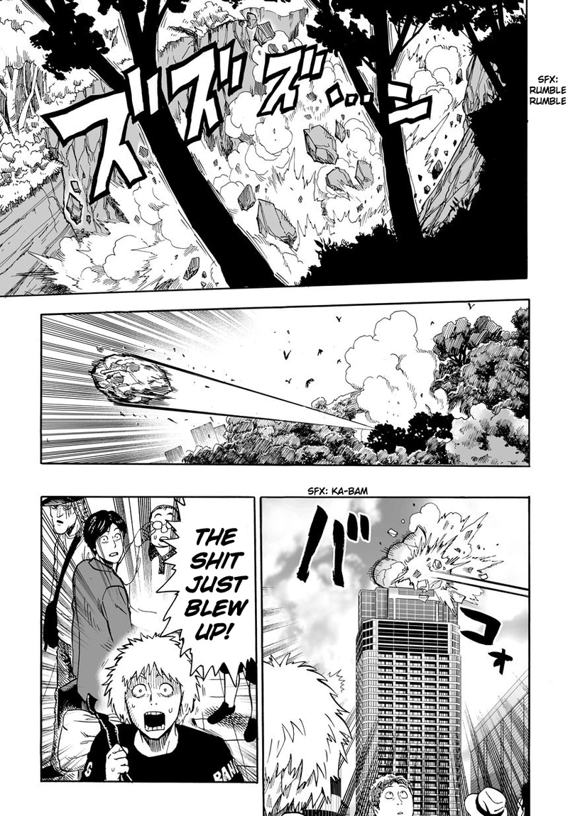 One Punch Man Manga Chapter 13 page 11 - Speed