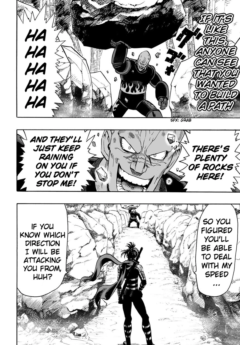 One Punch Man Manga Chapter 13 page 17 - Speed