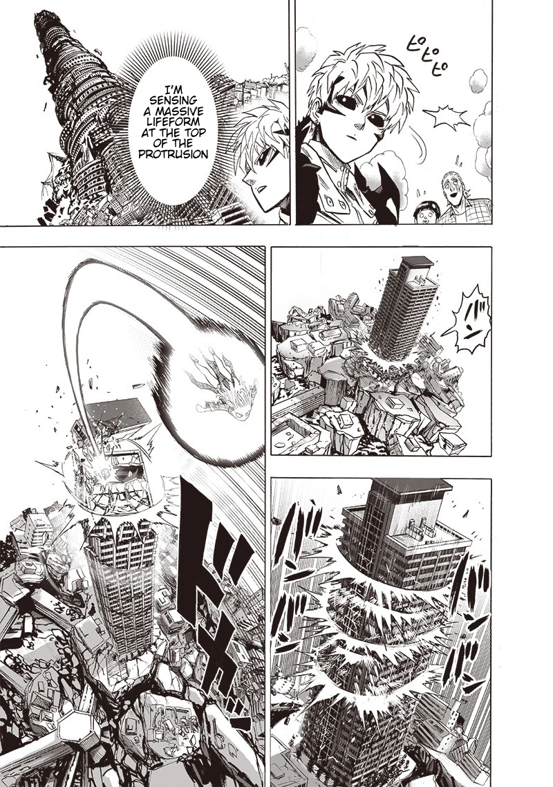 One Punch Man Manga Chapter 130 page 27 - Tatsumaki Full Power