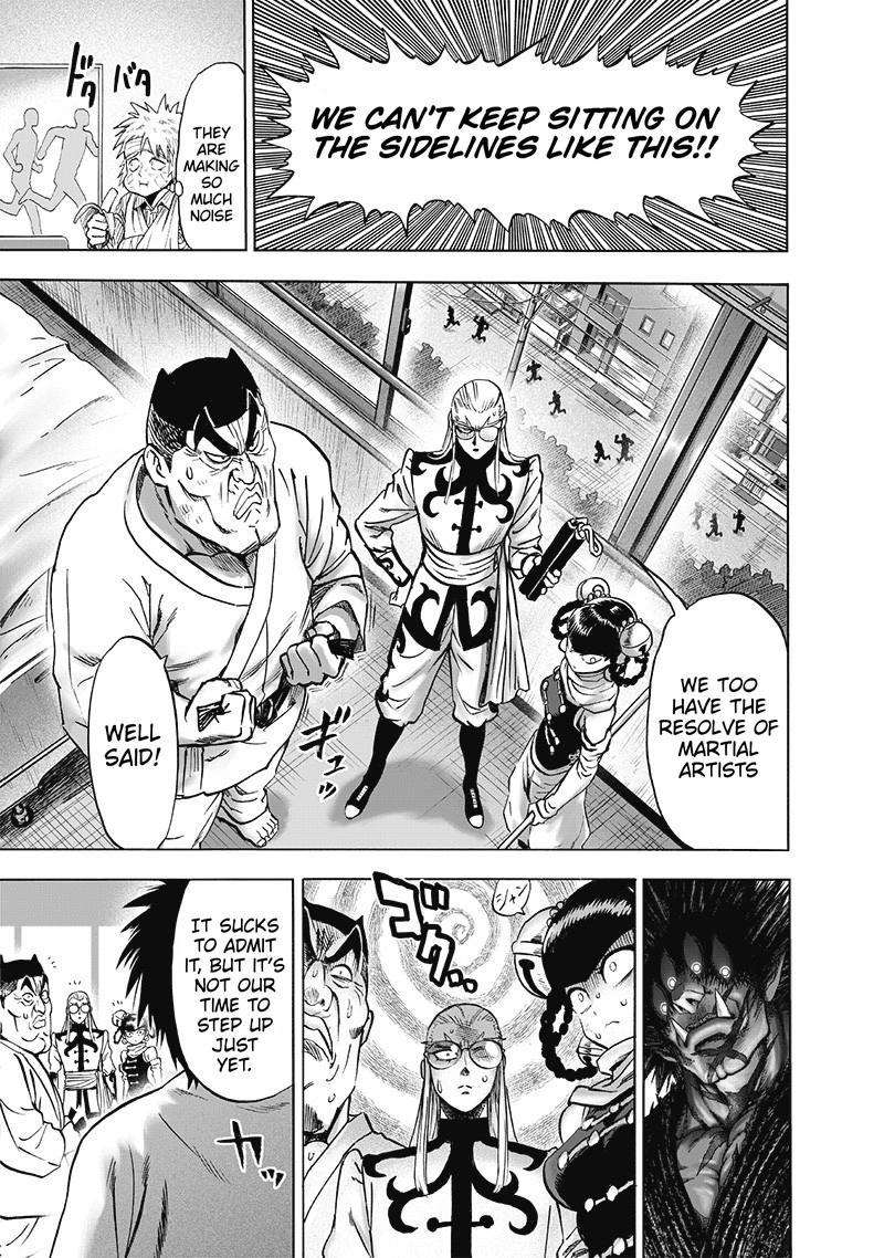 One Punch Man Manga Chapter 131 page 16 - Won't Lose!