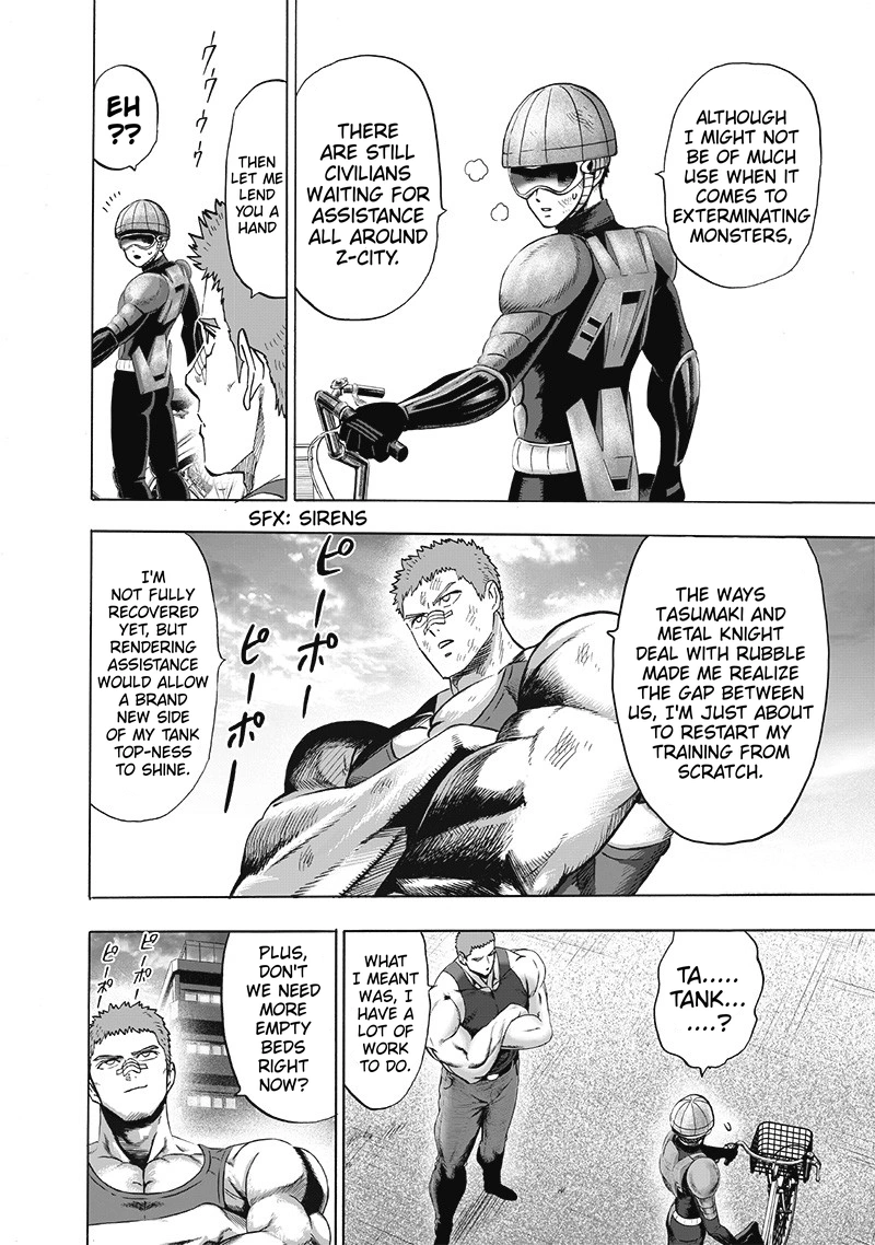 One Punch Man Manga Chapter 131 page 9 - Won't Lose!