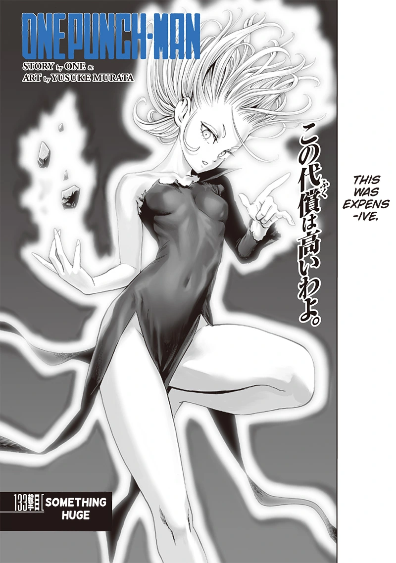One Punch Man Manga Chapter 133 page 1 - Glorious Being