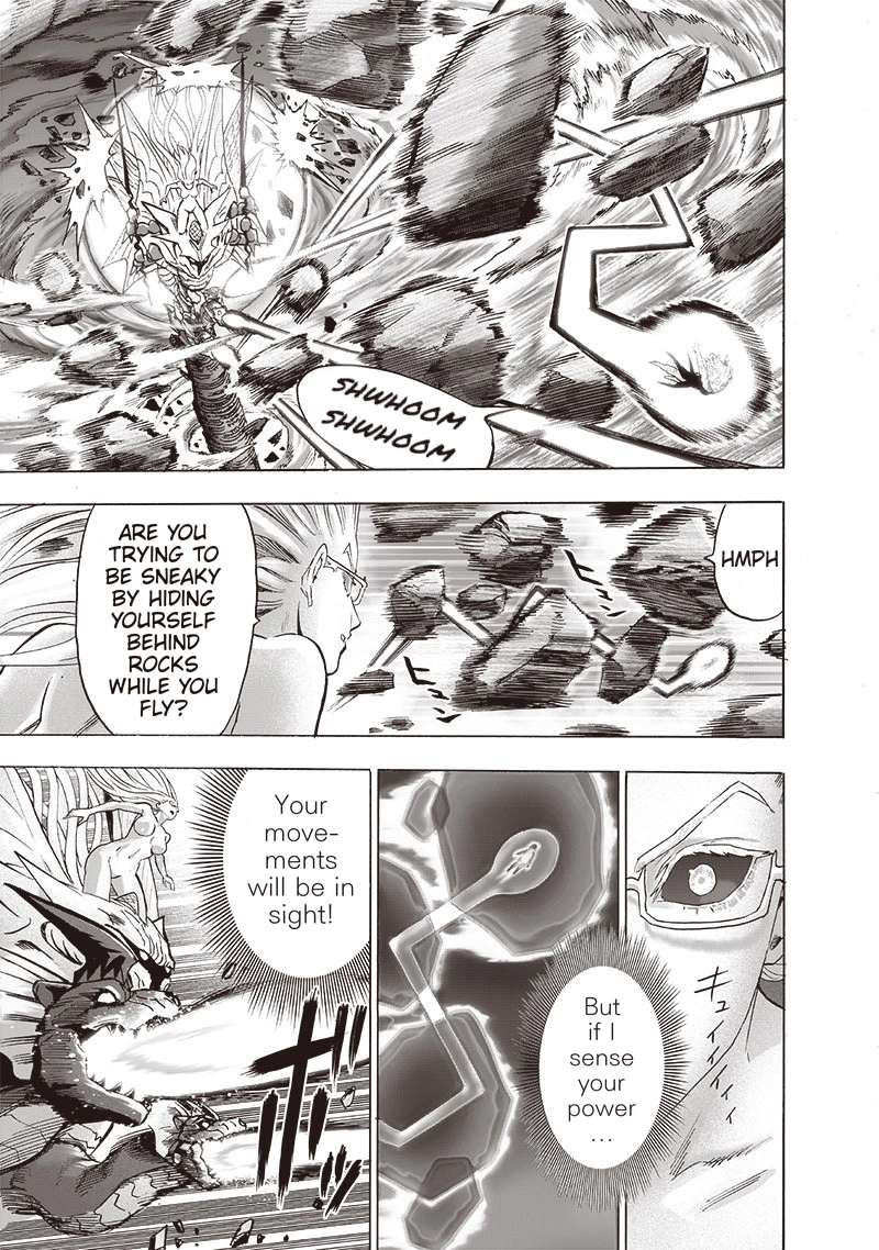 One Punch Man Manga Chapter 133 page 17 - Glorious Being