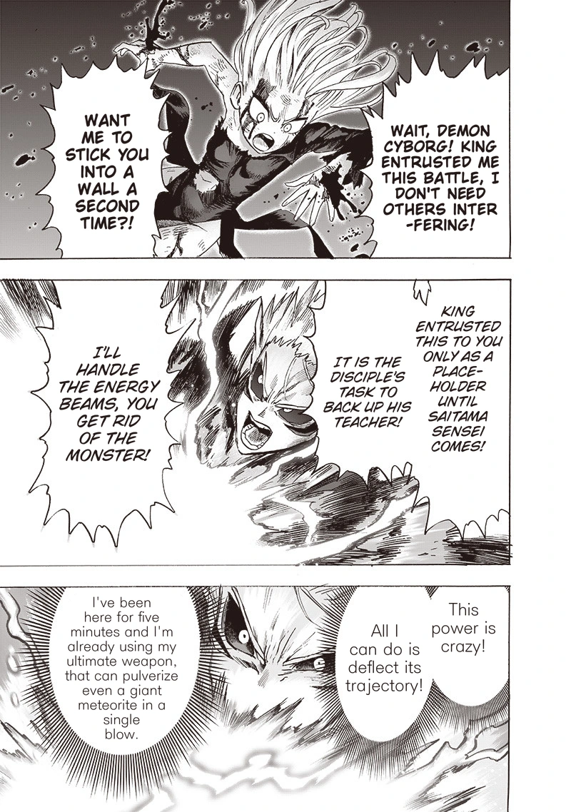 One Punch Man Manga Chapter 133 page 38 - Glorious Being