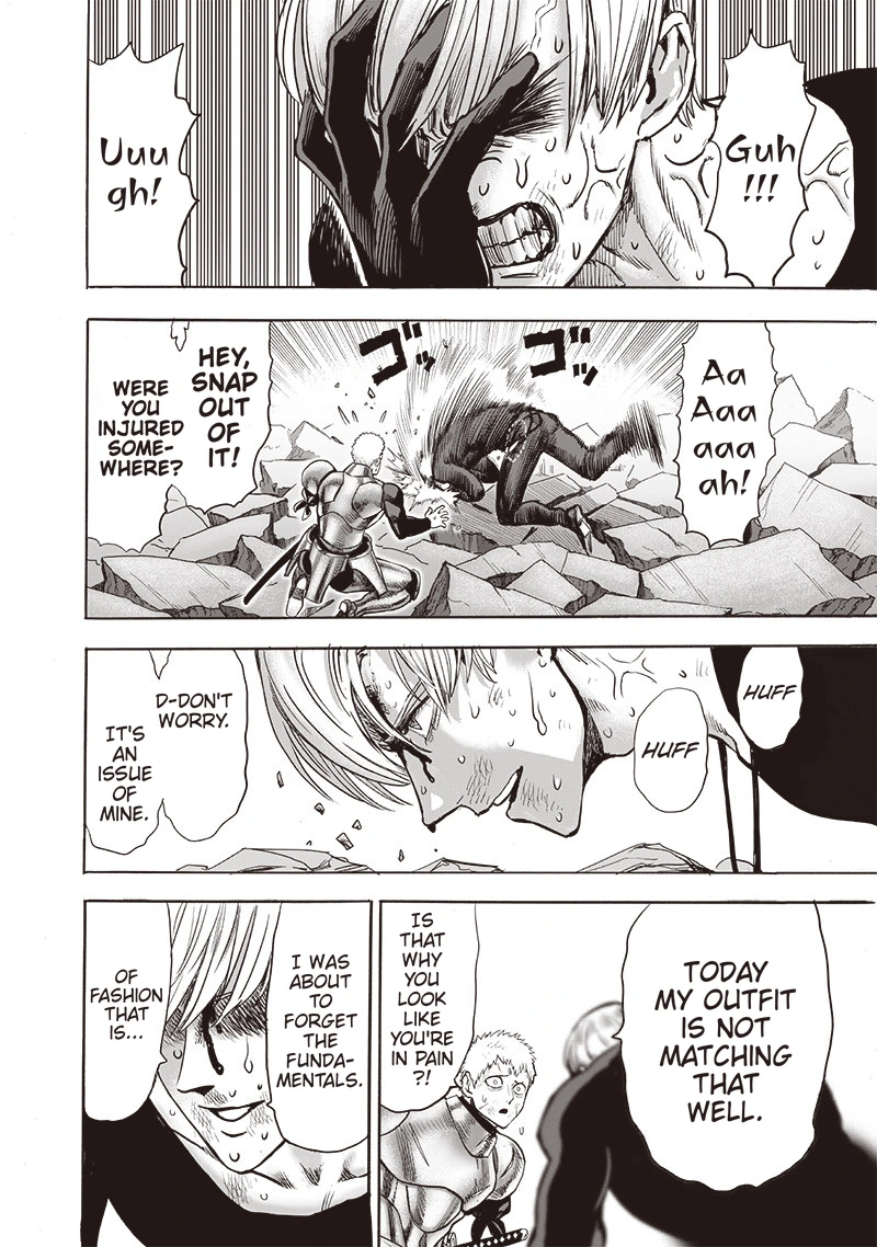 One Punch Man Manga Chapter 135 page 12 - Disgrace and Fundamentals