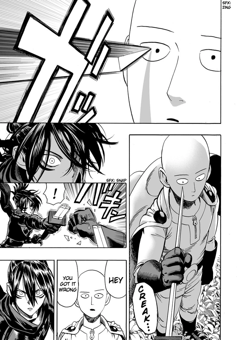 One Punch Man Manga Chapter 14 page 15 - Don't Know You