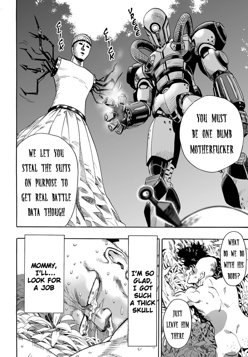 One Punch Man Manga Chapter 14 page 22 - Don't Know You