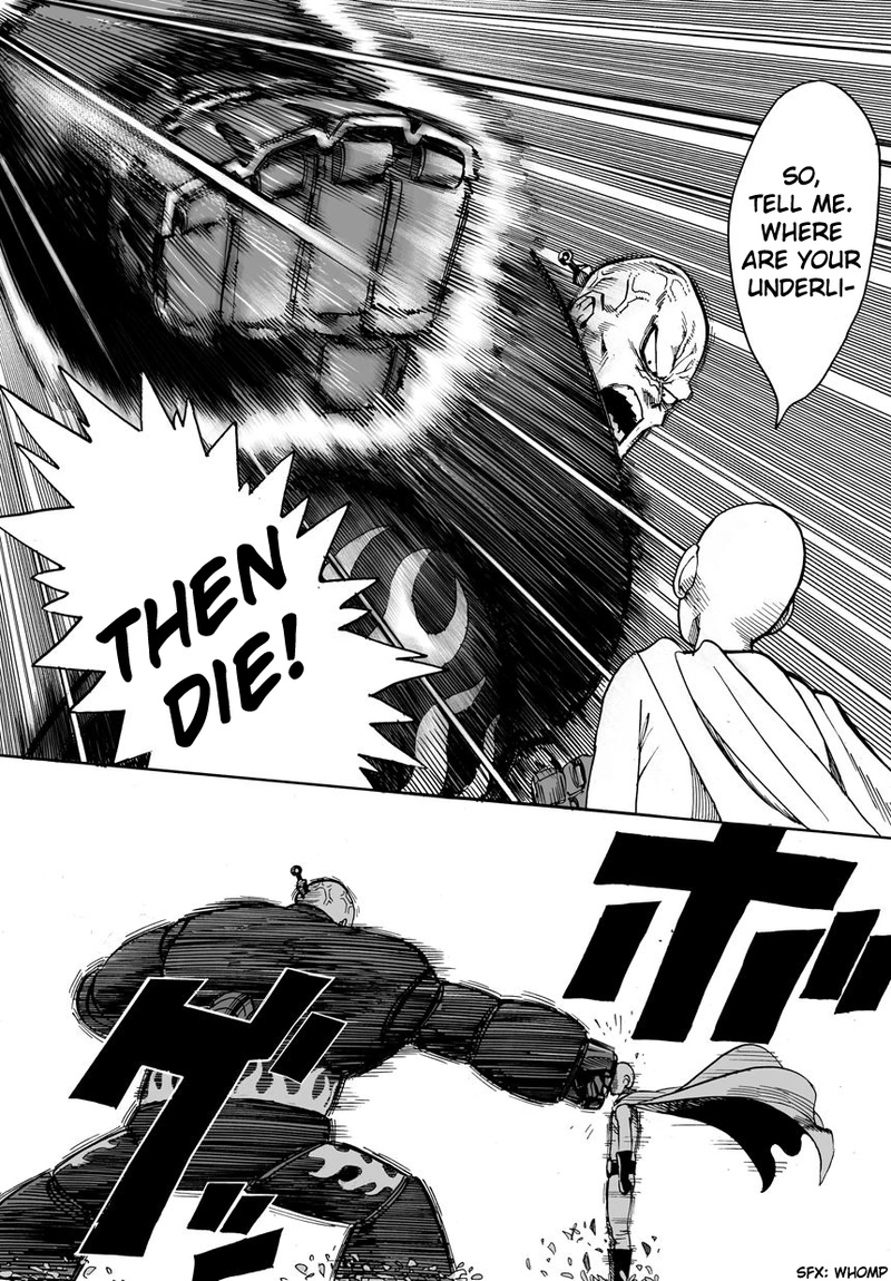 One Punch Man Manga Chapter 14 page 4 - Don't Know You
