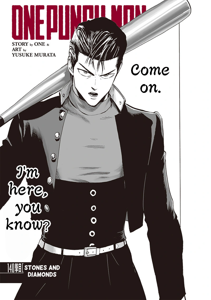 One Punch Man Manga Chapter 140 page 1 - Stones And Diamonds