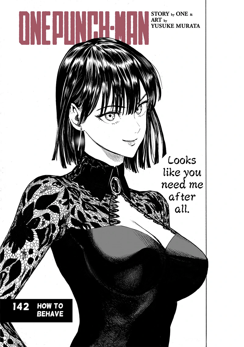One Punch Man Manga Chapter 142 page 1 - How To behave