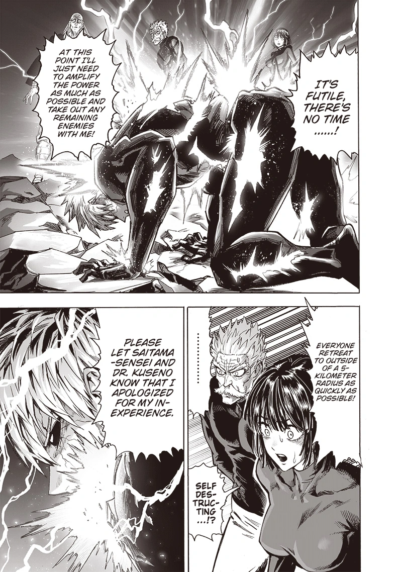 One Punch Man Manga Chapter 142 page 6 - How To behave