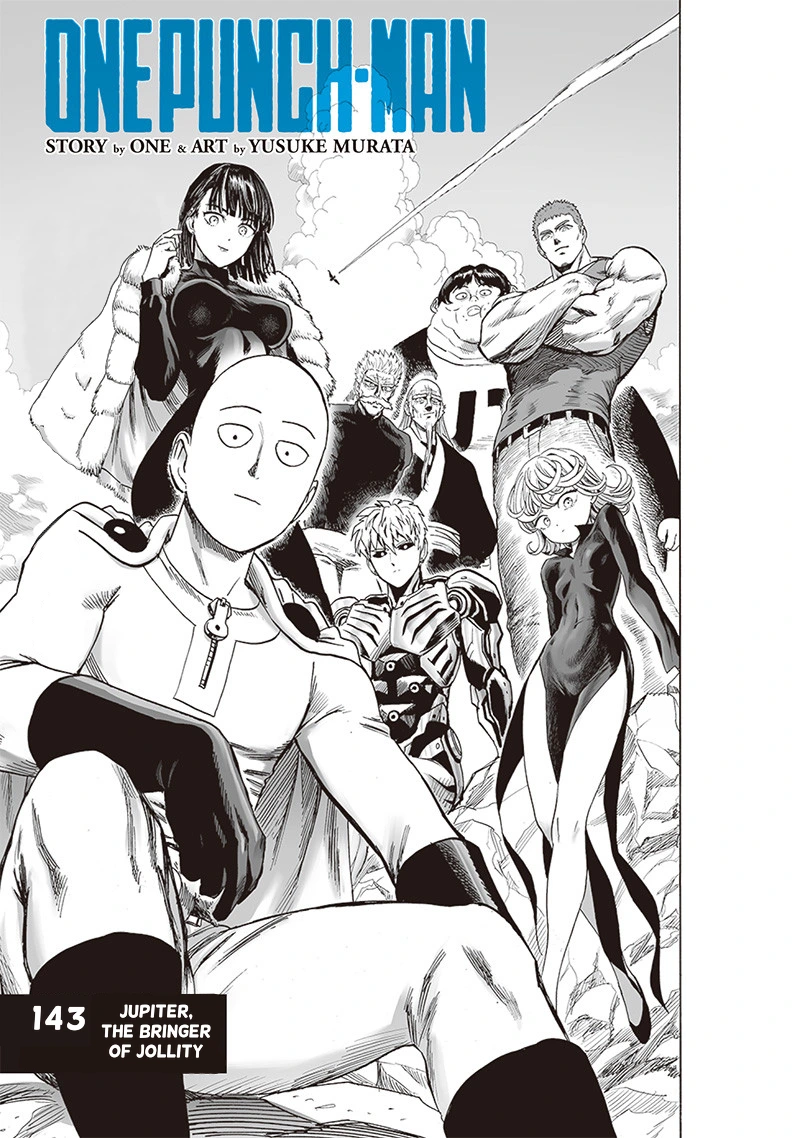 One Punch Man Manga Chapter 143 page 1 - Jupiter, The Bringer Of Jollity