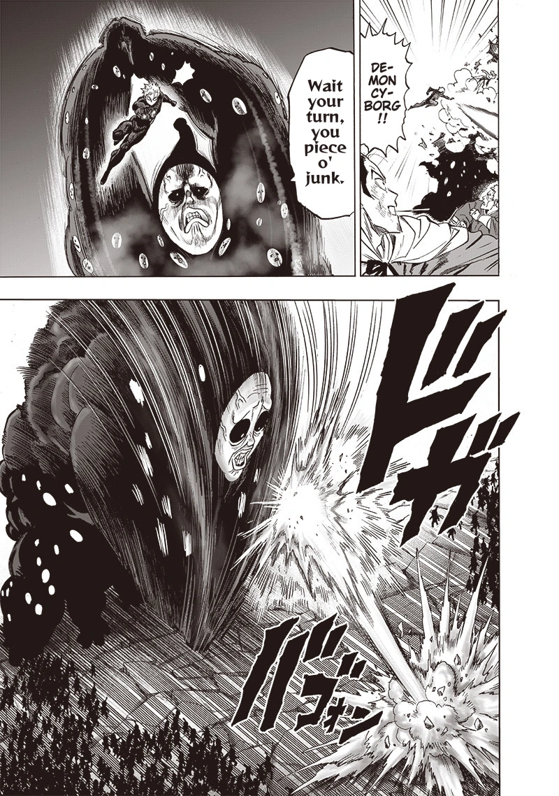 One Punch Man Manga Chapter 147 page 14 - Toxic Substance
