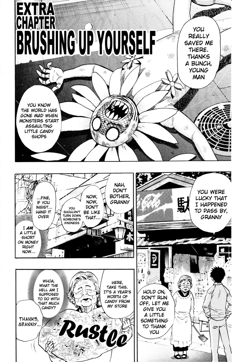 One Punch Man Manga Chapter 15.5 page 3 - Brushing Up | Volume 2 Extras