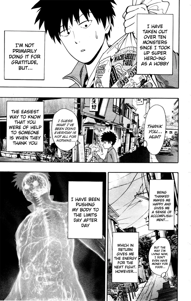 One Punch Man Manga Chapter 15.5 page 4 - Brushing Up | Volume 2 Extras