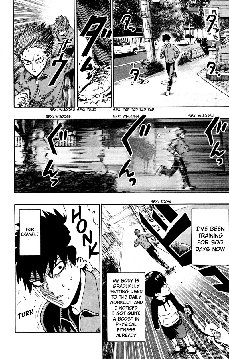 One Punch Man Manga Chapter 15.5 page 7 - Brushing Up | Volume 2 Extras