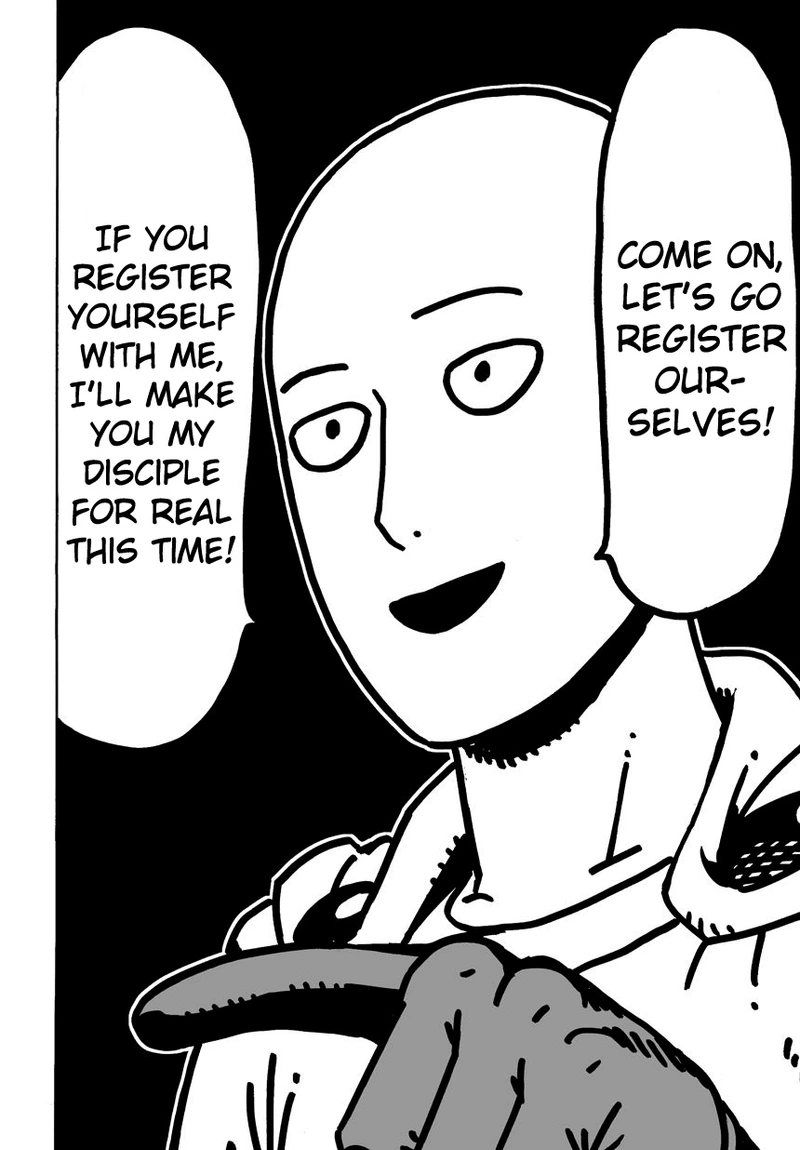 One Punch Man Manga Chapter 15 page 24 - Hobby and Work