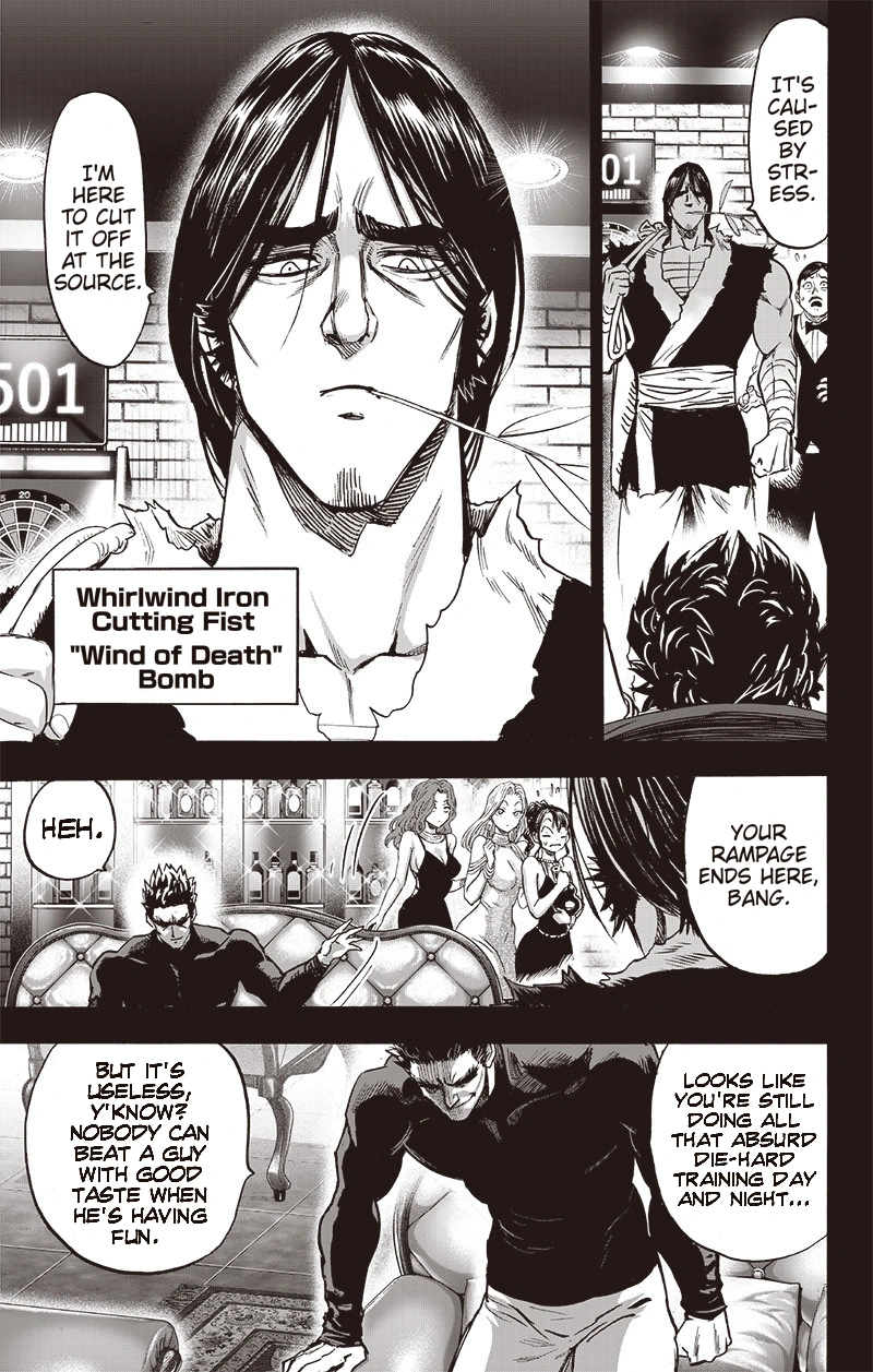 One Punch Man Manga Chapter 150 page 10 - Master and Disciple