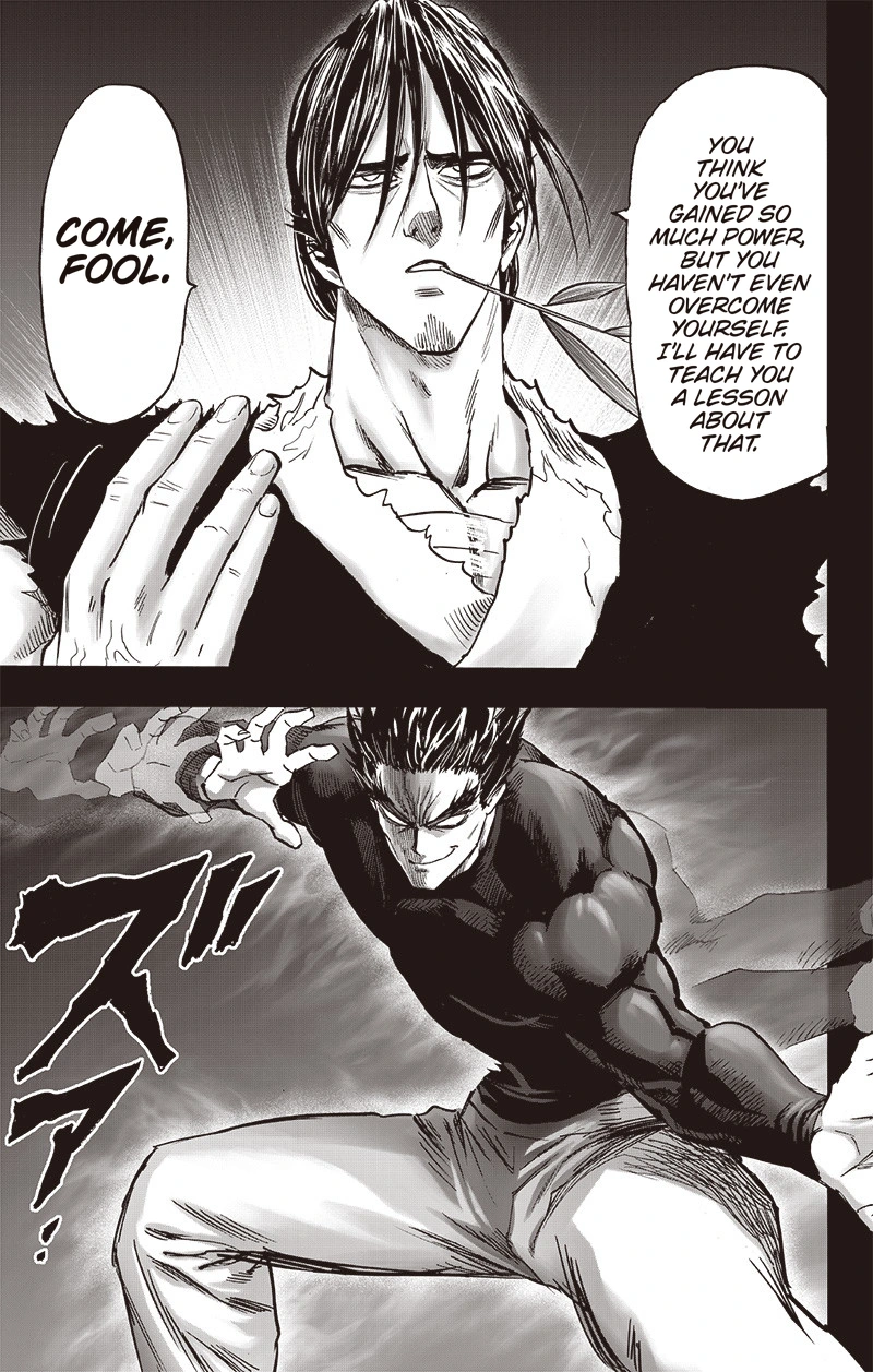 One Punch Man Manga Chapter 150 page 12 - Master and Disciple