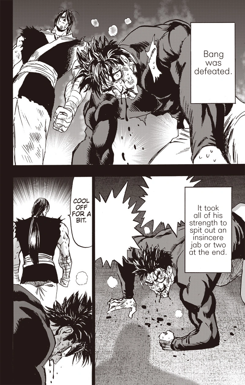 One Punch Man Manga Chapter 150 page 14 - Master and Disciple