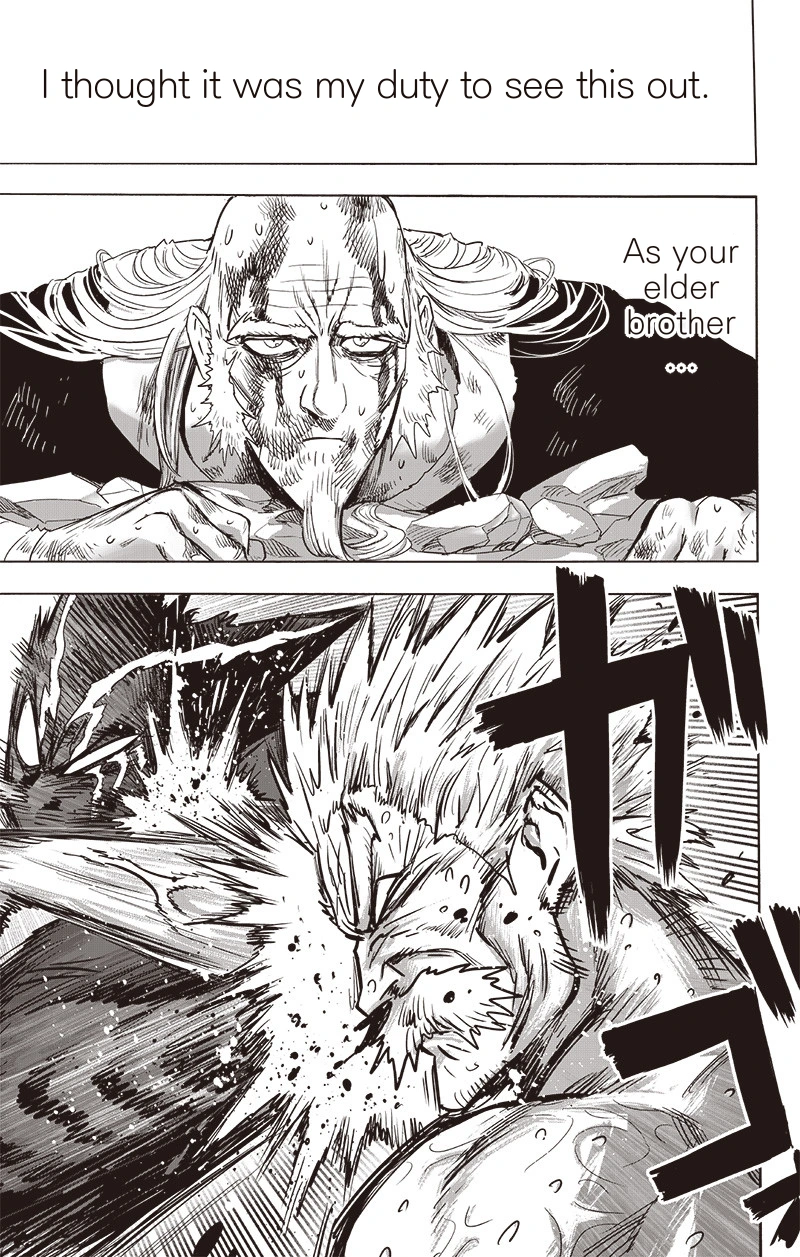 One Punch Man Manga Chapter 150 page 19 - Master and Disciple