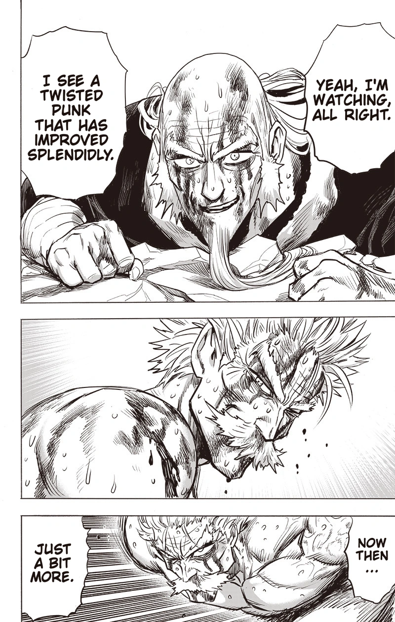 One Punch Man Manga Chapter 150 page 24 - Master and Disciple