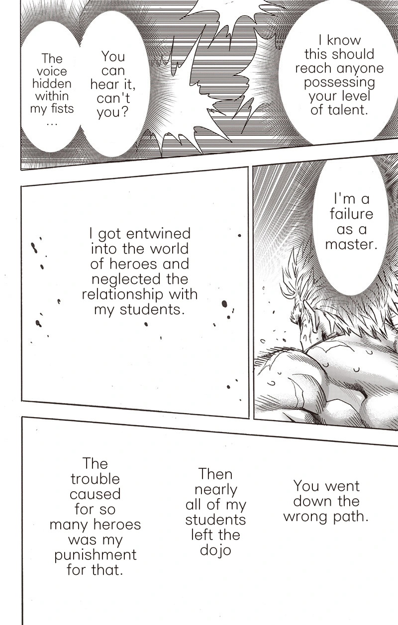 One Punch Man Manga Chapter 150 page 26 - Master and Disciple