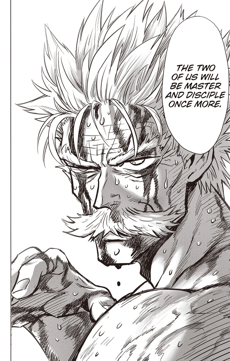 One Punch Man Manga Chapter 150 page 28 - Master and Disciple