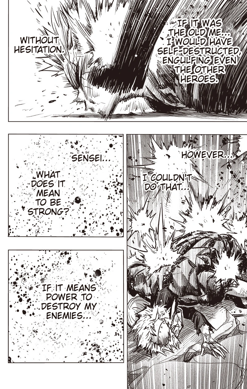 One Punch Man Manga Chapter 150 page 36 - Master and Disciple