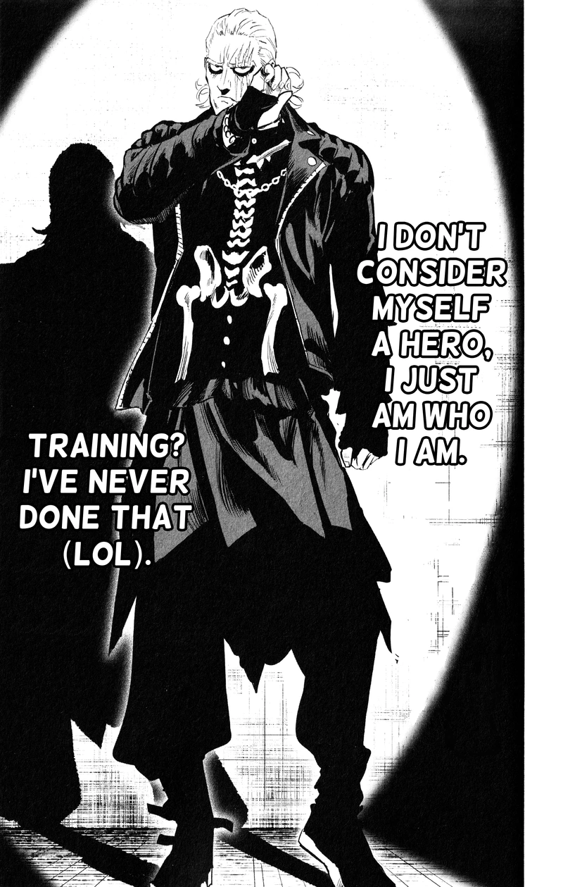 One Punch Man Manga Chapter 151.5 page 4 - The Style Of A King | Volume 30 Extras