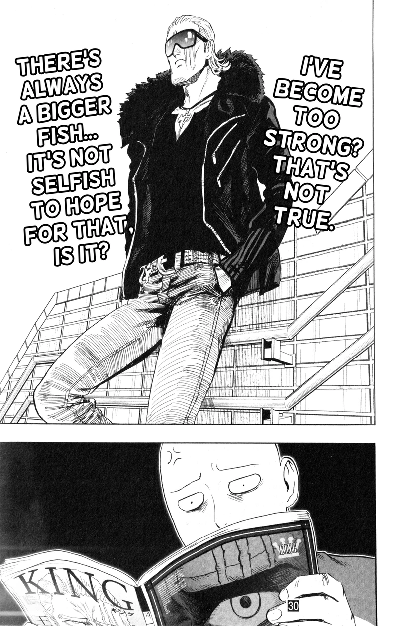 One Punch Man Manga Chapter 151.5 page 8 - The Style Of A King | Volume 30 Extras
