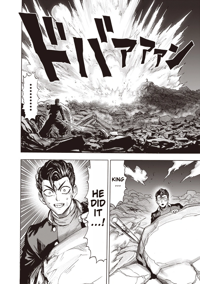 One Punch Man Manga Chapter 154 page 28 - Ultimate Purgatory Hellfire Burst Wave-Motion Cannon