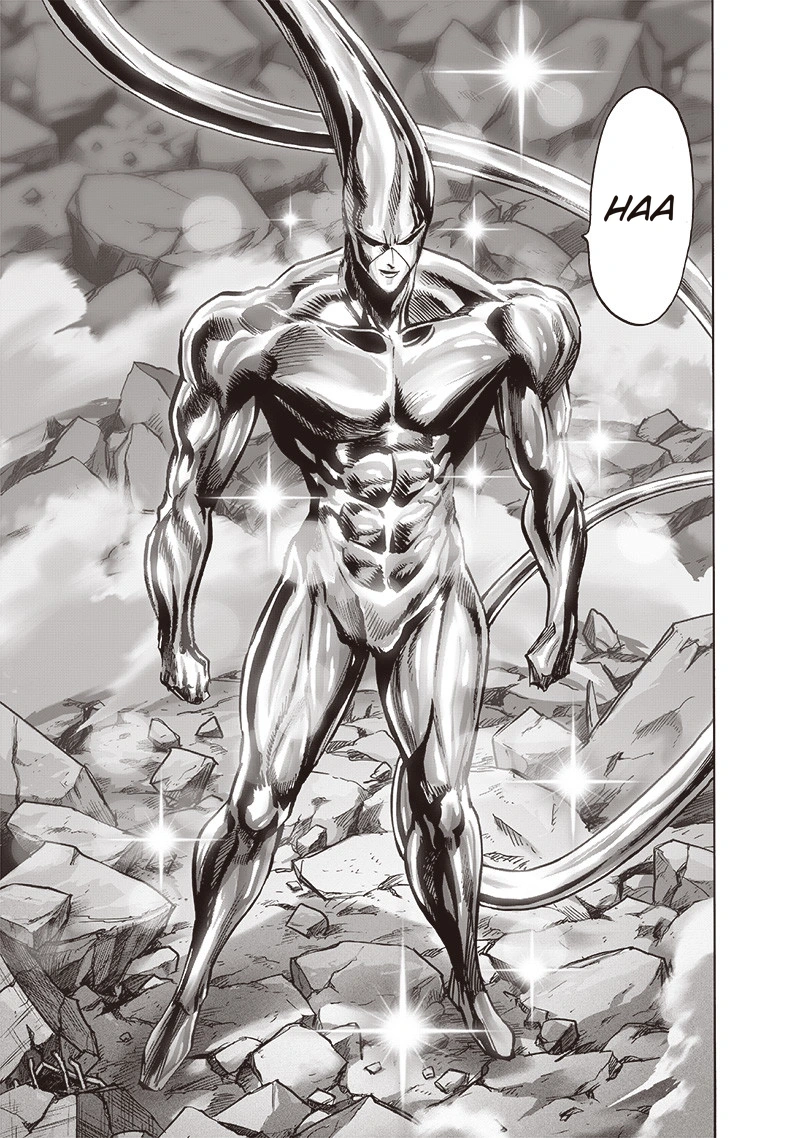 One Punch Man Manga Chapter 154 page 4 - Ultimate Purgatory Hellfire Burst Wave-Motion Cannon