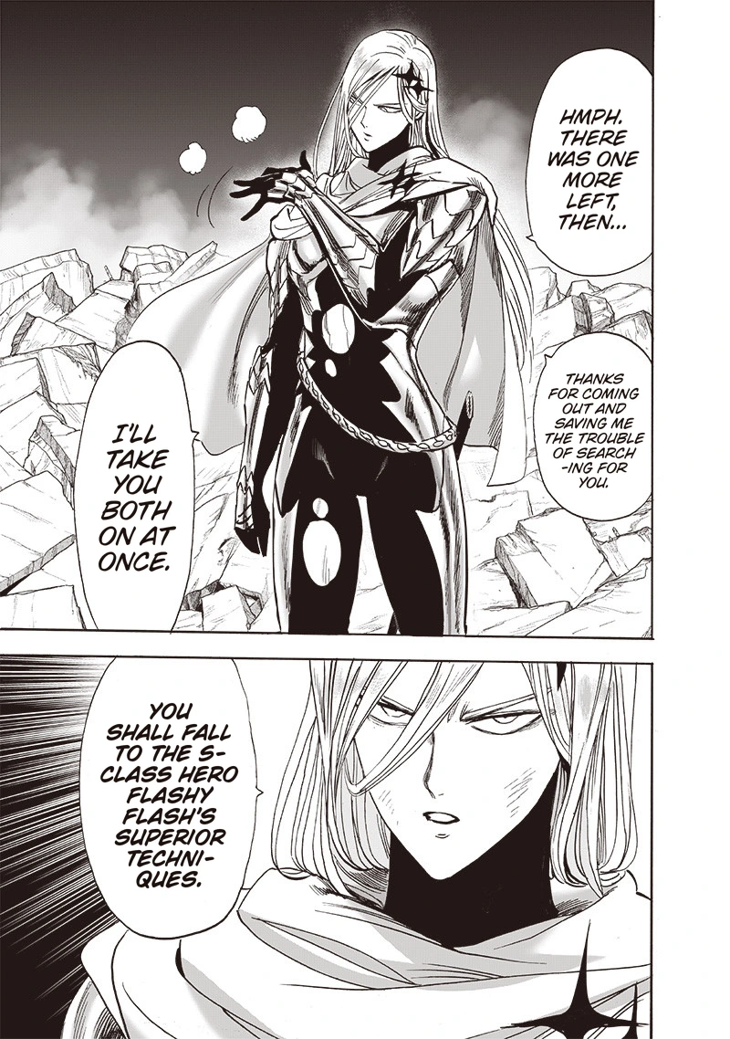 One Punch Man Manga Chapter 155 page 17 - Results