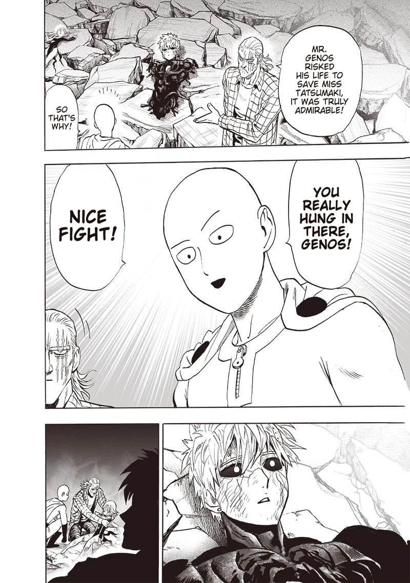 One Punch Man Manga Chapter 155 page 25 - Results