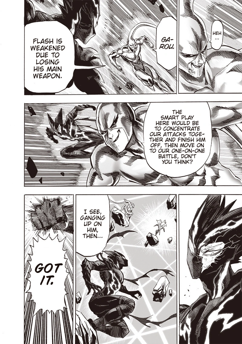 One Punch Man Manga Chapter 155 page 34 - Results