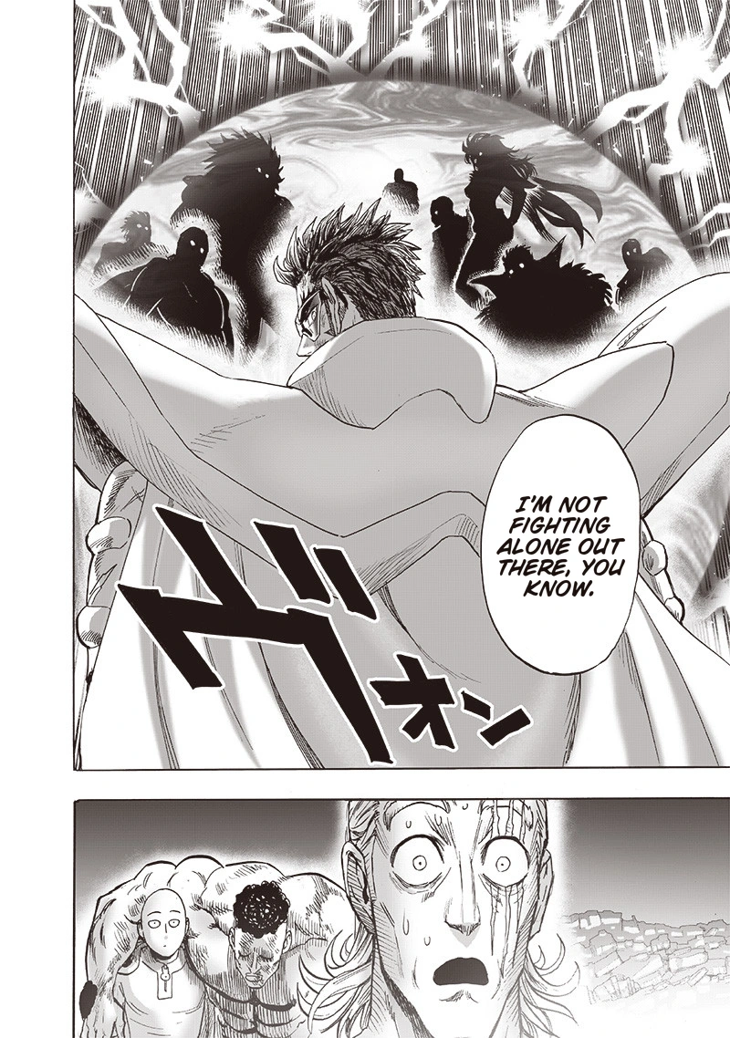 One Punch Man Manga Chapter 156 page 34 - Divine Retribution