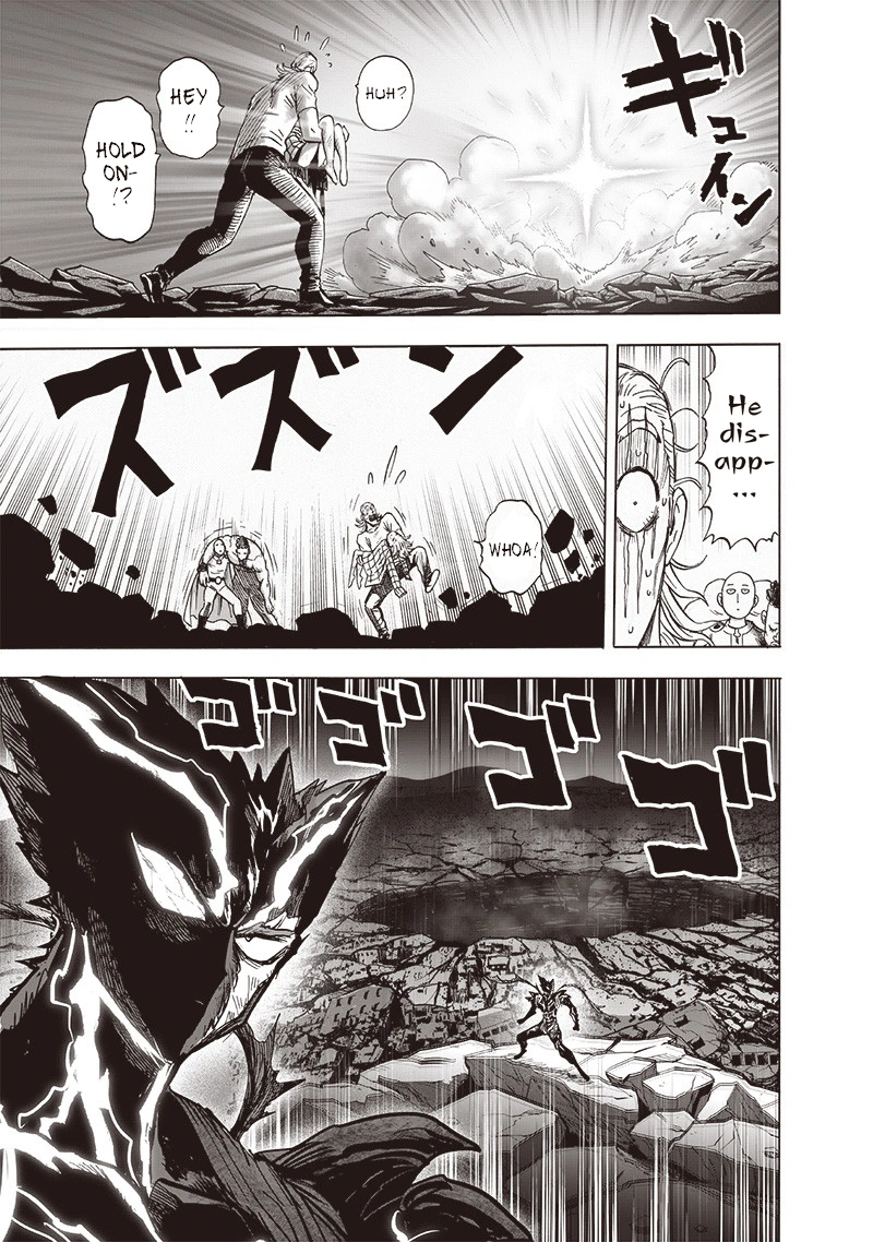 One Punch Man Manga Chapter 156 page 35 - Divine Retribution