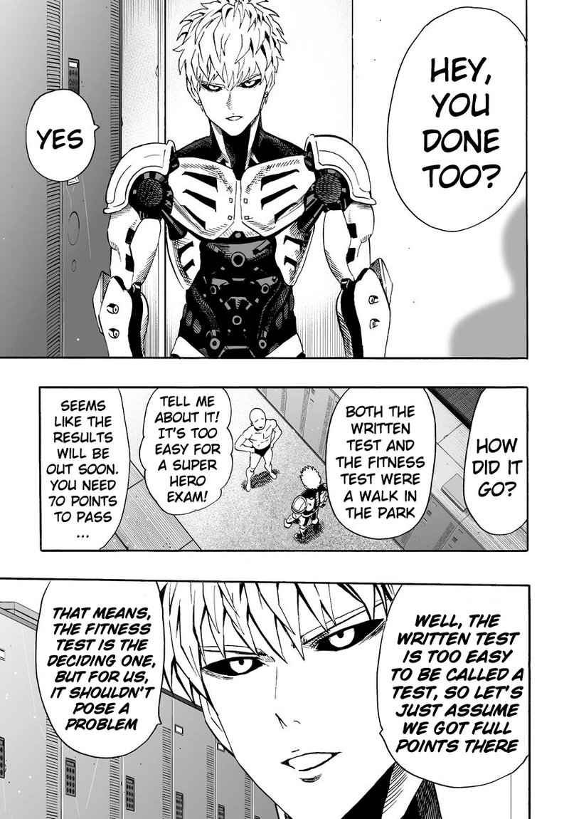 One Punch Man Manga Chapter 16 page 7 - Passed The Exam