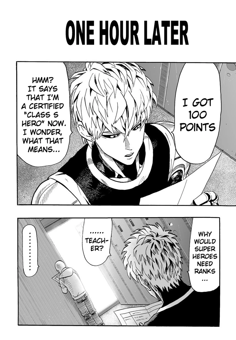 One Punch Man Manga Chapter 16 page 8 - Passed The Exam