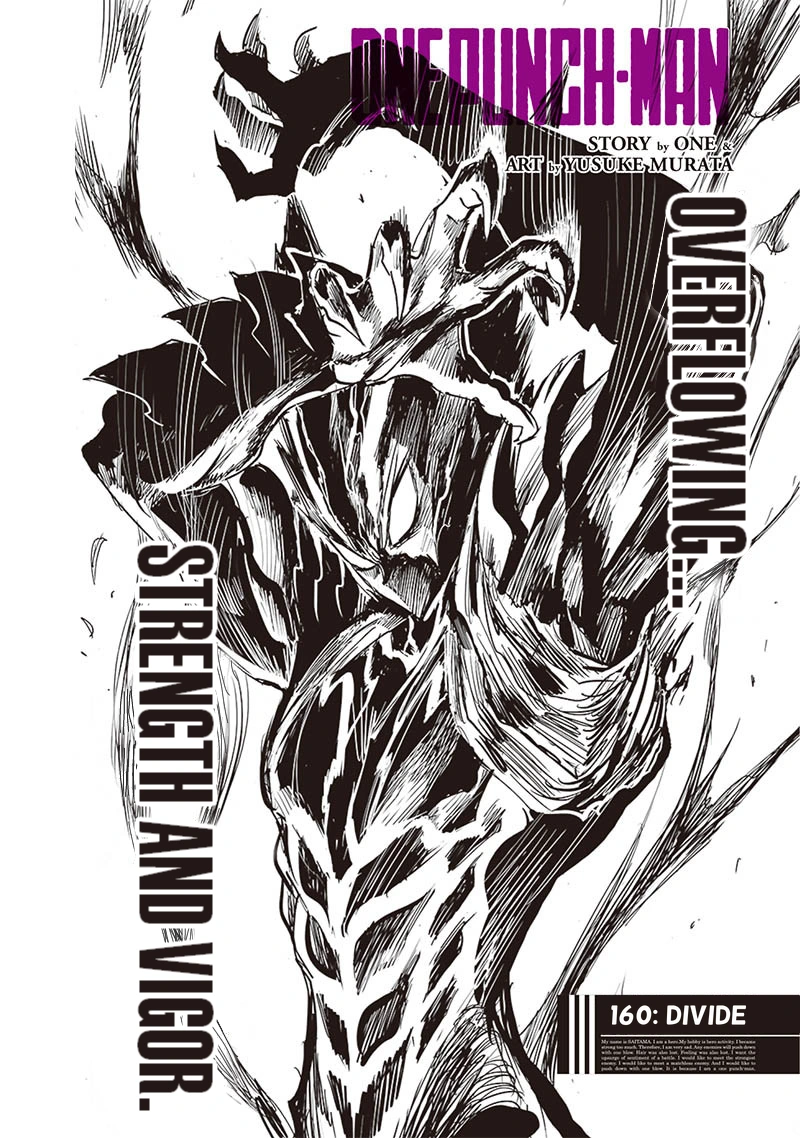One Punch Man Manga Chapter 160 page 1 - Divide