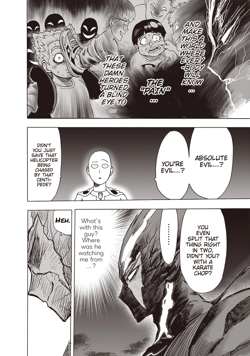 One Punch Man Manga Chapter 161 page 10 - Sinking Feeling