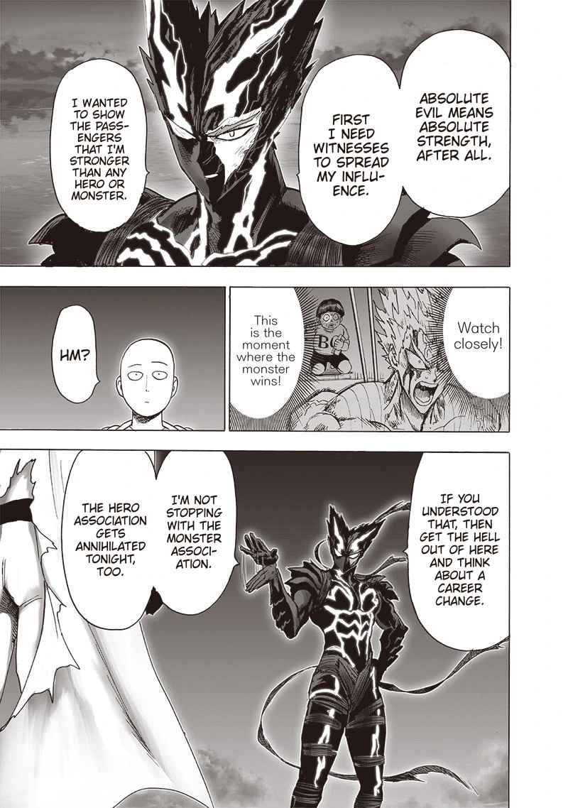 One Punch Man Manga Chapter 161 page 11 - Sinking Feeling