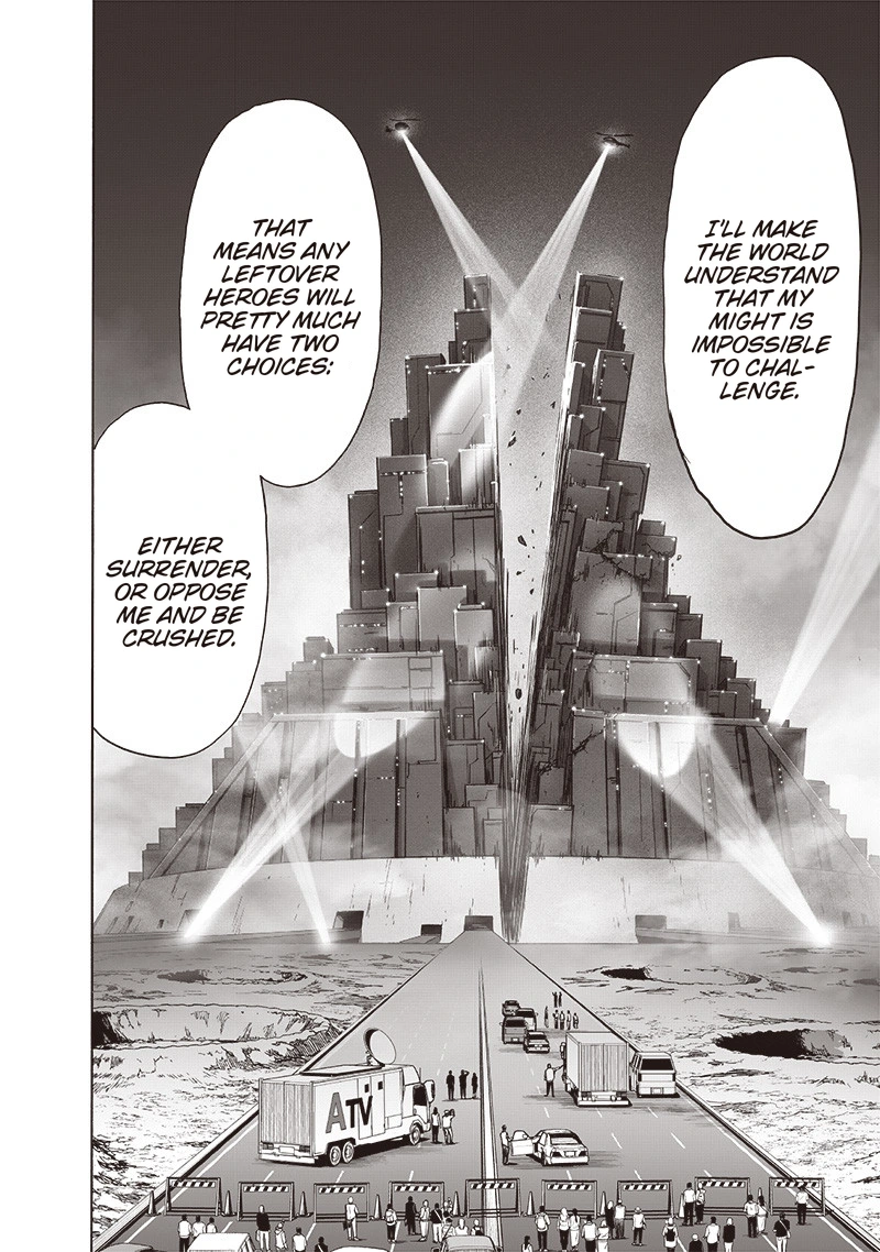 One Punch Man Manga Chapter 161 page 12 - Sinking Feeling