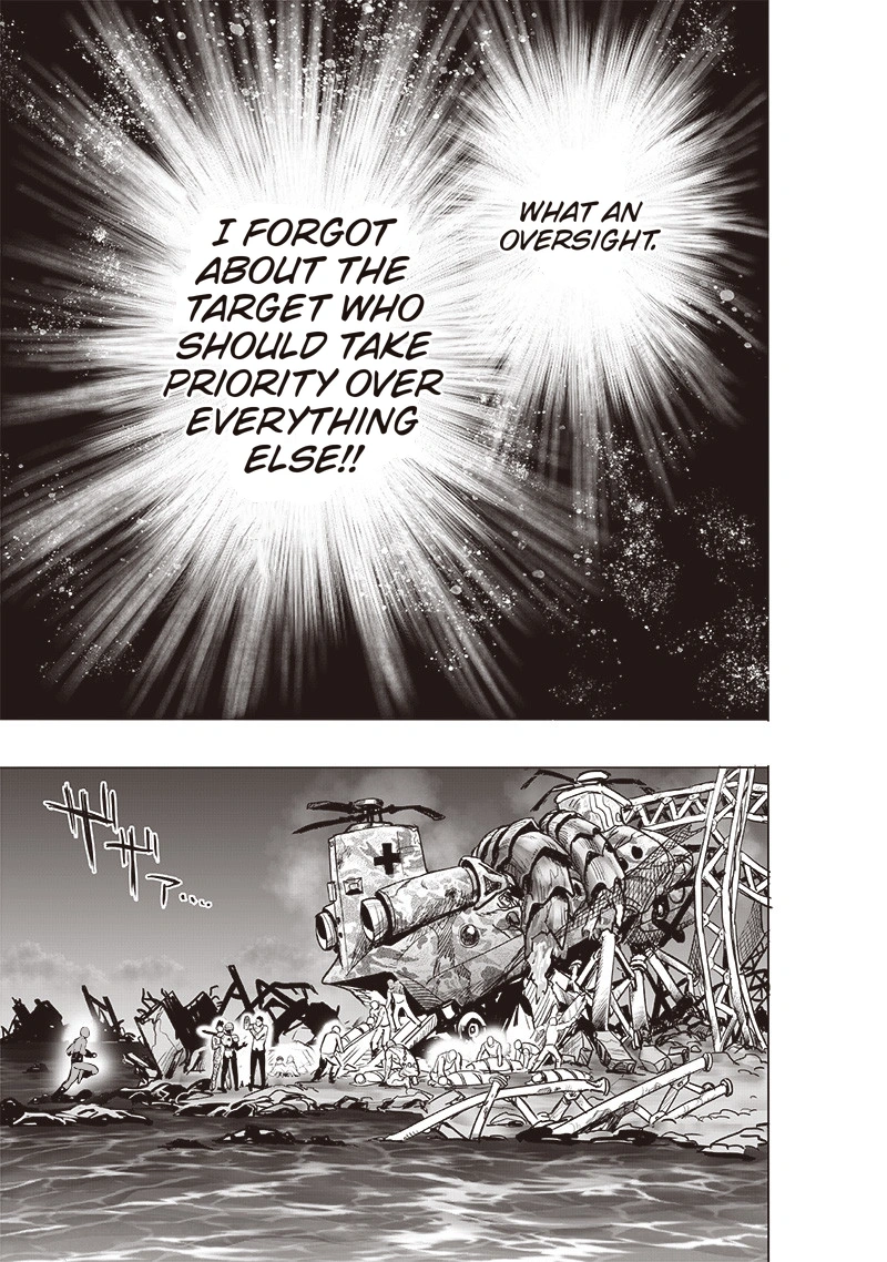 One Punch Man Manga Chapter 161 page 22 - Sinking Feeling