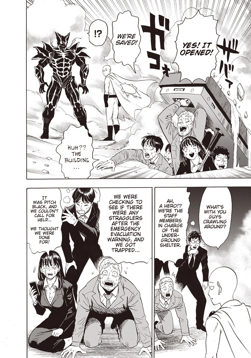 One Punch Man Manga Chapter 163 page 23 - Tougher Than a Mountain
